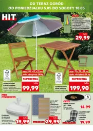 Gazetka promocyjna Kaufland - Mocny Start - Gazetka - ważna od 07.05 do 07.05.2025 - strona 28 - produkty: Krzesło składane, Sok, Por, Gin, Stolik, Parasol, Torba, Krzesło, Grill, Poduszka, Dywan