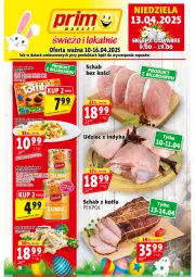 Gazetka promocyjna Prim Market - Gazetka - ważna od 16.04 do 16.04.2025 - strona 1 - produkty: Sałatka, Pekpol, SEKO, Sałat, Toffifee, Schab bez kości