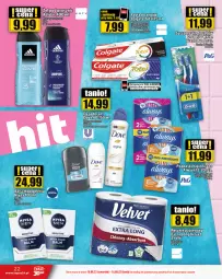 Gazetka promocyjna Topaz - Gazetka - Gazetka - ważna od 16.08 do 16.08.2023 - strona 22 - produkty: Top, Gin, Papier, Velvet, Dove, Ręcznik, Always, Colgate, Nivea, Szczoteczka, LG, Fa
