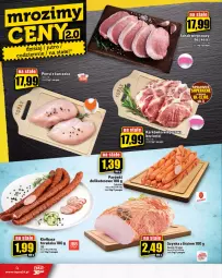 Gazetka promocyjna Topaz - Gazetka - Gazetka - ważna od 16.08 do 16.08.2023 - strona 4 - produkty: Kurczak, Sok, Sokołów, Parówki, Szynka, Schab wieprzowy, Kiełbasa