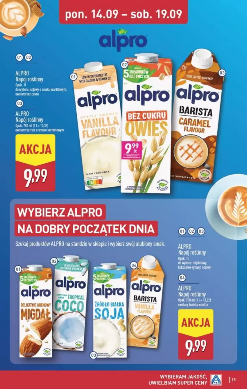 Gazetka promocyjna Aldi - Pełna oferta - ważna 14.09 do 19.09.2026 - strona 15