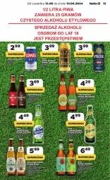 Gazetka promocyjna Netto - Od Czwartku - Gazetka - ważna od 19.06 do 19.06.2024 - strona 13 - produkty: Piwa, Piwo, Por, Gra, Kawa, Piwo jasne, Karmi