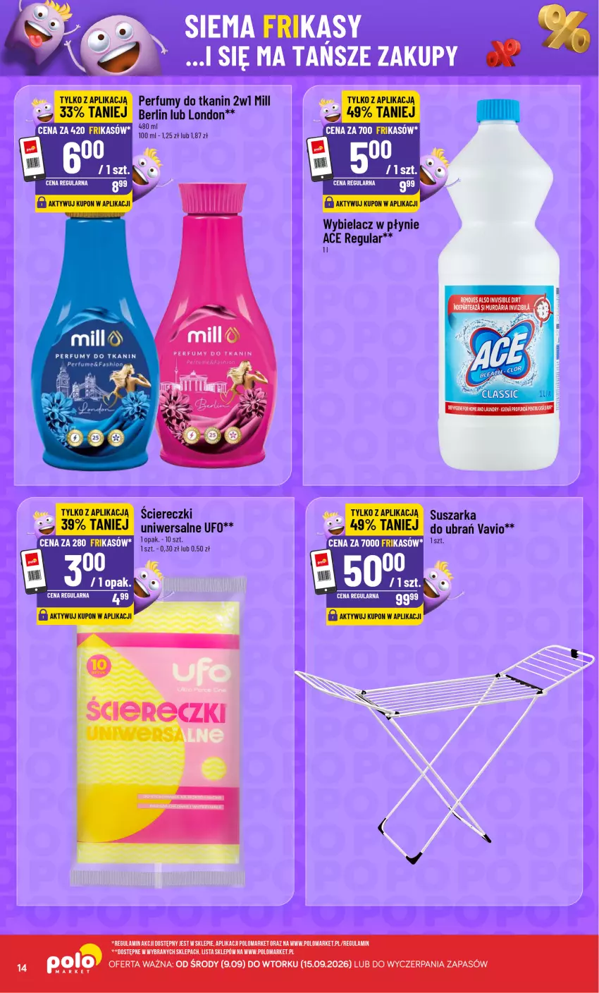 Gazetka promocyjna PoloMarket - Frikasy od 9.09 - ważna 09.09 do 15.09.2026 - strona 14 - produkty: Fa, Perfum, Suszarka