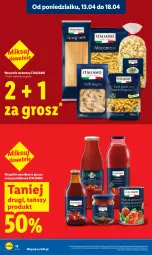 Gazetka promocyjna Lidl - Gazetka ważna od 13.04 do 15.04 - Gazetka - ważna od 15.04 do 15.04.2026 - strona 12 - produkty: Makaron, Sos, Pomidory