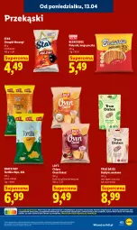 Gazetka promocyjna Lidl - Gazetka ważna od 13.04 do 15.04 - Gazetka - ważna od 15.04 do 15.04.2026 - strona 69 - produkty: Ketchup, Warzywa, Beskidzki, Chipsy, Tortilla, Daktyle, Chrupki, Tortilla Chips, Grill, Lay’s, Beskidzkie paluszki