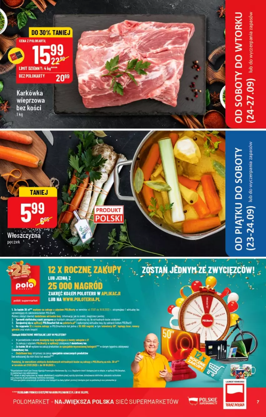 Gazetka promocyjna PoloMarket - Gazetka pomocyjna - ważna 21.09 do 27.09.2022 - strona 7 - produkty: Tera