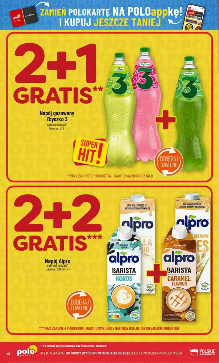 Gazetka promocyjna PoloMarket - ważna 07.05 do 13.05.2025 - strona 2 - produkty: Danone, Napój, Napój gazowany