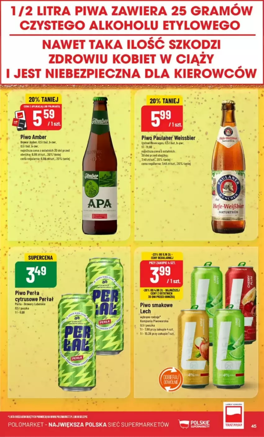 Gazetka promocyjna PoloMarket - ważna 07.05 do 13.05.2025 - strona 40 - produkty: Perła, Piwo