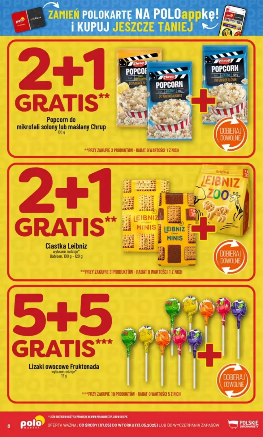 Gazetka promocyjna PoloMarket - ważna 07.05 do 13.05.2025 - strona 53 - produkty: Ciastka, Fa, Lizaki, Popcorn