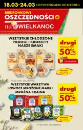 Gazetka promocyjna Biedronka - Od poniedzialku - Gazetka - ważna od 23.03 do 23.03.2024 - strona 12 - produkty: Pierogi, Warzywa, Krokiety, Truskawki, Warzywa i owoce, Maliny, Owoce, Mango, Fa
