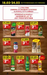 Gazetka promocyjna Biedronka - Od poniedzialku - Gazetka - ważna od 23.03 do 23.03.2024 - strona 55 - produkty: Piwa, Piwo, Por, Koc, Gra, Warka, Tatra, Desperados, Carlsberg, Piwo jasne, EPEE, Radler, Słynne, Okocim, Kozel, Fa