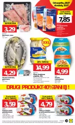 Gazetka promocyjna Lidl - GAZETKA - Gazetka - ważna od 30.07 do 30.07.2022 - strona 23 - produkty: Sałatka, Sos, Por, Gra, Pstrąg tęczowy, Tusz, Sałat, Szprot, Szprot w sosie, Pstrąg, Tuńczyk, Graal