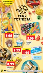 Gazetka promocyjna Lidl - GAZETKA - Gazetka - ważna od 30.07 do 30.07.2022 - strona 24 - produkty: Koc, Lody, Czekolada, Arbuz, Mango, Kokos