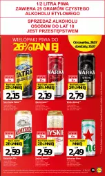 Gazetka promocyjna Lidl - GAZETKA - Gazetka - ważna od 30.07 do 30.07.2022 - strona 29 - produkty: Piwa, Namysłów, Heineken, Tyskie, Warka, Tatra