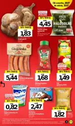 Gazetka promocyjna Lidl - GAZETKA - Gazetka - ważna od 30.07 do 30.07.2022 - strona 5 - produkty: Ketchup, Jogurt naturalny, Sok, Ser, Favita, Jogurt, Chipsy, Mlekovita, Sałat, Sok jabłkowy, PIKOK, Pilos, Kiełbasa głogowska, Chleb, Kiełbasa, Mleko, Fa