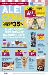 Gazetka promocyjna Aldi - Gazetka - ważna od 04.09 do 04.09.2021 - strona 10 - produkty: Sos, Ser, Por, Gin, Panna cotta, Kolorowanka, Kawa, Lodówka, Tera, Dell, Lody, Deser, Mleczna kanapka, Kakao
