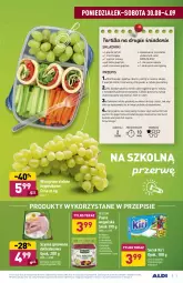 Gazetka promocyjna Aldi - Gazetka - ważna od 04.09 do 04.09.2021 - strona 3 - produkty: Cebula, Marchewka, Warzywa, Ser, Por, HELCOM, Ogórek, Tortilla, Pojemnik, Tera, Lack, Sałat, Szynka, Serek, Pieprz, Danio, Owoce, Wino, Mięso wieprzowe, Mięso