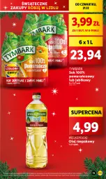 Gazetka promocyjna Lidl - GAZETKA - Gazetka - ważna od 23.12 do 23.12.2023 - strona 13 - produkty: Sok, Tymbark, Olej rzepakowy, Olej