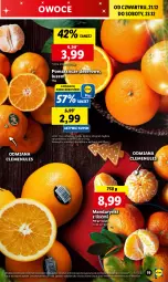 Gazetka promocyjna Lidl - GAZETKA - Gazetka - ważna od 23.12 do 23.12.2023 - strona 19 - produkty: Mandarynki, Ser, Gra, Pomarańcze, Owoce, Deser, Olej