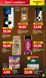 Gazetka promocyjna Lidl - GAZETKA - Gazetka - ważna od 23.12 do 23.12.2023 - strona 43 - produkty: Tchibo, Torebka, Earl Grey, Kawa rozpuszczalna, Kawa ziarnista, Kawa, Herbata czarna, Lack, Teekanne, Woseba, Herbata