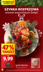 Gazetka promocyjna Lidl - GAZETKA - Gazetka - ważna od 23.12 do 23.12.2023 - strona 6 - produkty: Gra, Szynka wieprzowa, Szynka, Olej