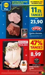 Gazetka promocyjna Lidl - GAZETKA - Gazetka - ważna od 23.12 do 23.12.2023 - strona 7 - produkty: Gra, Kaczka, Tusz, Szynka, Olej