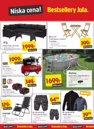 Gazetka promocyjna Jula - Gazetka - Gazetka - ważna od 08.06 do 08.06.2023 - strona 2 - produkty: Sweter, Top, Sok, Inka, Szorty, Stolik, Stół, Stolik kawowy, Pokrowiec, Olej, Kompresor, Kanapa, Akumulator
