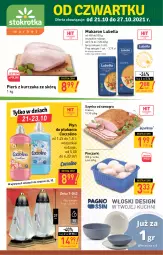 Gazetka promocyjna Stokrotka - Market - Gazetka - ważna od 27.10 do 27.10.2021 - strona 1 - produkty: Piec, Kurczak, Lubella, Makaron, Krakus, Gra, Coccolino, Bell, Szynka, Płyn do płukania, Znicz, Bella