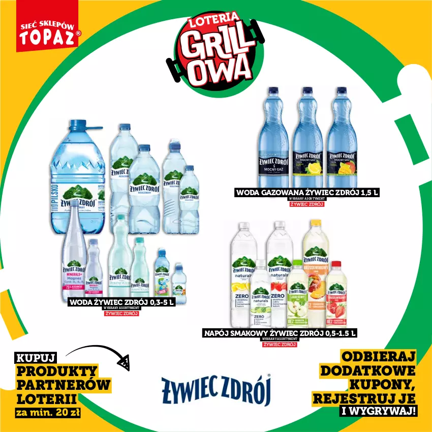 Gazetka promocyjna Topaz - Gazetka - ważna 20.04 do 14.06.2026 - strona 68 - produkty: Gry, Napój, Woda, Woda gazowana
