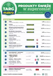 Gazetka promocyjna Makro - Targ MAKRO - oferta świeża w super cenach! - Gazetka - ważna od 04.07 do 04.07.2026 - strona 6 - produkty: Halibut, Warzywa, Koc, Beko, Warzywa i owoce, Cytryny, Sałat, Winogrona, Owoce, Kabanos, Arbuz, Wino, Sandacz