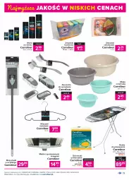 Gazetka promocyjna Carrefour - Gazetka Produkt Carrefour - Gazetka - ważna od 17.07 do 17.07.2021 - strona 19 - produkty: NBA, Mop, Deska do prasowania, Wieszak, Worki na śmieci, Zmywaki kuchenne, Worki na śmiec, Miska, Miotła