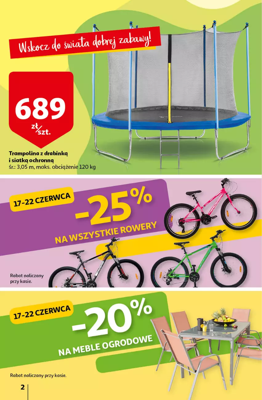 Gazetka promocyjna Auchan - przeNISKIE CENY PRZEwybór letnich napojów Hipermarkety - ważna 17.06 do 22.06.2022 - strona 2