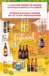 Gazetka promocyjna Auchan - przeNISKIE CENY PRZEwybór letnich napojów Hipermarkety - Gazetka - ważna od 22.06 do 22.06.2022 - strona 11 - produkty: Piwo, Perła