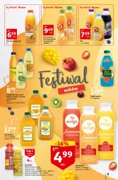 Gazetka promocyjna Auchan - przeNISKIE CENY PRZEwybór letnich napojów Hipermarkety - Gazetka - ważna od 22.06 do 22.06.2022 - strona 5 - produkty: Sok, Lemoniada, Smoothie, Napój, HP