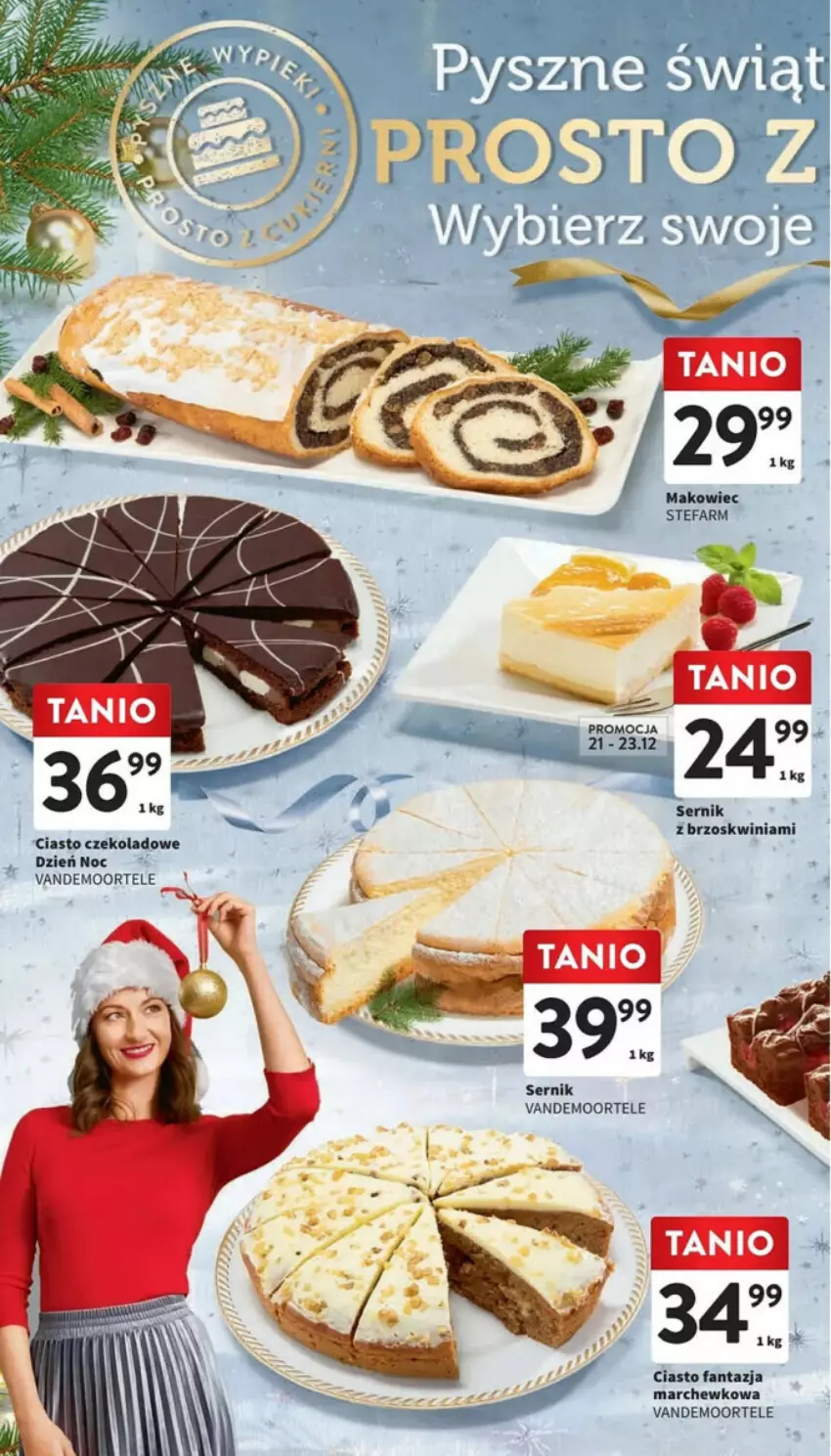Gazetka promocyjna Intermarche - ważna 19.12 do 23.12.2023 - strona 2 - produkty: Ciasto czekoladowe, Fa, Fanta, Makowiec, Ser