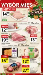 Gazetka promocyjna Intermarche - Gazetka - ważna od 23.12 do 23.12.2023 - strona 22 - produkty: Kurczak, Filet z piersi kurczaka, Kaczka, Golonka z indyka, Karkówka wieprzowa, Szynka, Piekarnik, Mięso, Jabłka, Fa