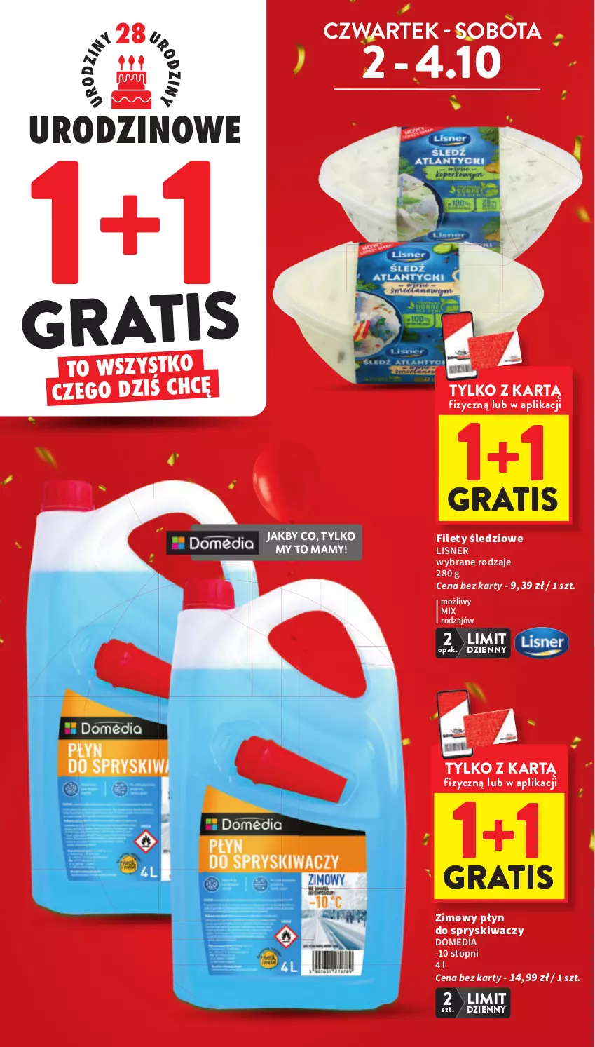 Gazetka promocyjna Intermarche - Gazetka promocyjna - ważna 02.10 do 08.10.2025 - strona 2 - produkty: Gra, Lisner, Płyn do spryskiwaczy, Top