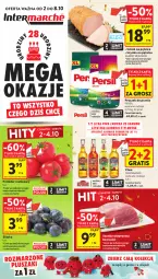 Gazetka promocyjna Intermarche - Gazetka promocyjna - Gazetka - ważna od 08.10 do 08.10.2025 - strona 1 - produkty: Piwa, Piwo, Gra, Szynka wieprzowa, Proszek do prania, Persil, Desperados, Szynka, Pluszak, Pomidor malinowy