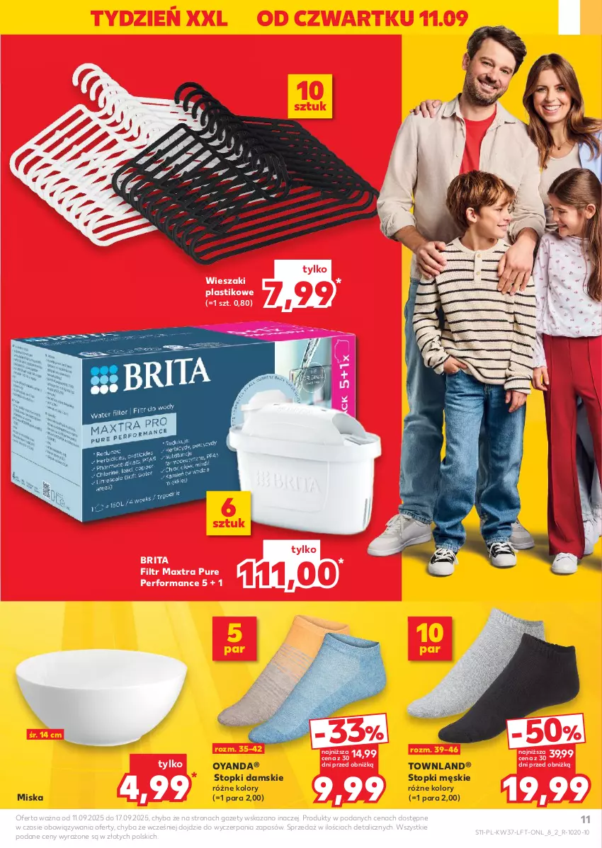 Gazetka promocyjna Kaufland - Gazetka tygodnia - ważna 11.09 do 17.09.2025 - strona 11 - produkty: Brit, Brita, Miska, Pur, Top, Wieszak