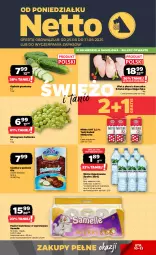 Gazetka promocyjna Netto - Od Poniedziałku - Gazetka - ważna od 31.08 do 31.08.2025 - strona 1 - produkty: Kurczak, Ciastka, Gra, Papier, Ogórek, Mlekovita, Papier toaletowy, Woda niegazowana, Kubek, Woda, Wino, Grunt, Mleko