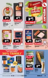 Gazetka promocyjna Netto - Od Poniedziałku - Gazetka - ważna od 31.08 do 31.08.2025 - strona 9 - produkty: Piec, Sos, Sok, BIC, Pieczeń rzymska, Sokołów, Parówki, Pasztet, Stół, Szynka, Boczek, Berlinki, Szubryt