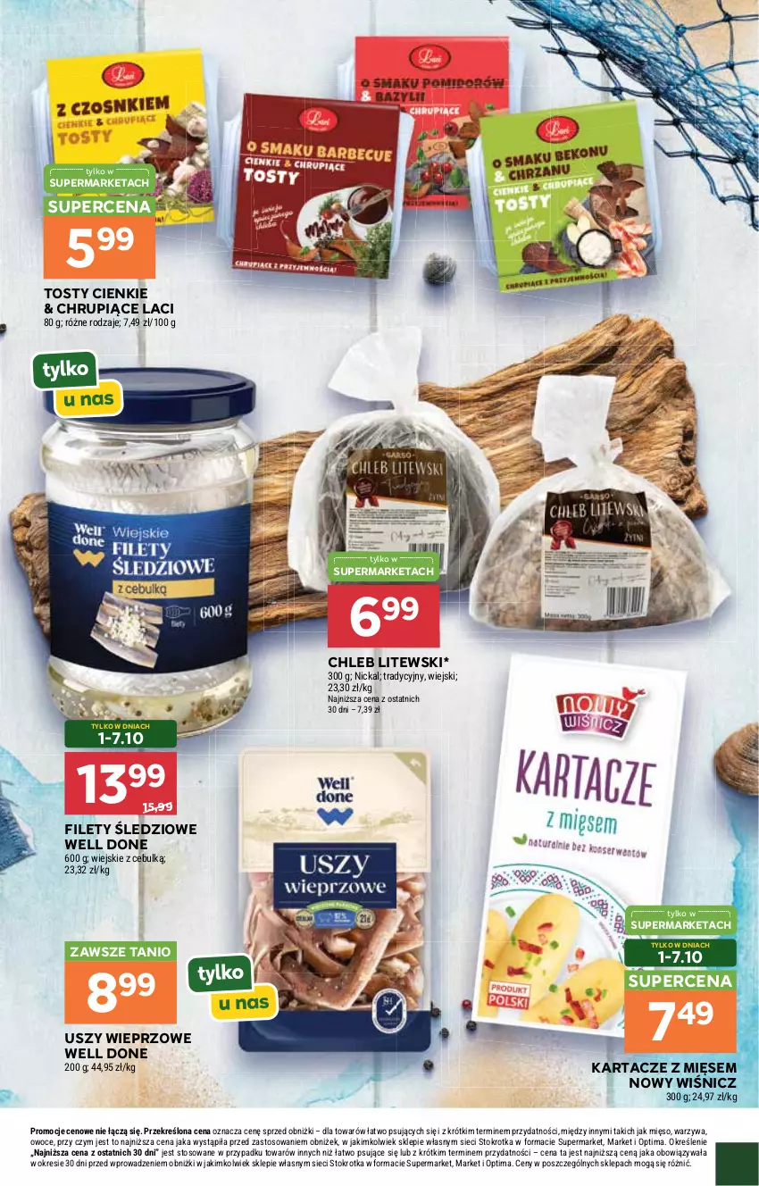 Gazetka promocyjna Stokrotka - Kuchnia Bałtycka - ważna 01.10 do 21.10.2026 - strona 4 - produkty: Chleb, Mięso, Optima, Owoce, Warzywa