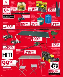 Gazetka promocyjna Selgros - Oferta przemysłowa - Gazetka - ważna od 28.06 do 28.06.2023 - strona 10 - produkty: Noż, Nożyce, Stolik, Karp, Kosz, Tusz, Taboret, Miód, Kosiarka, Kukurydza, Akumulator