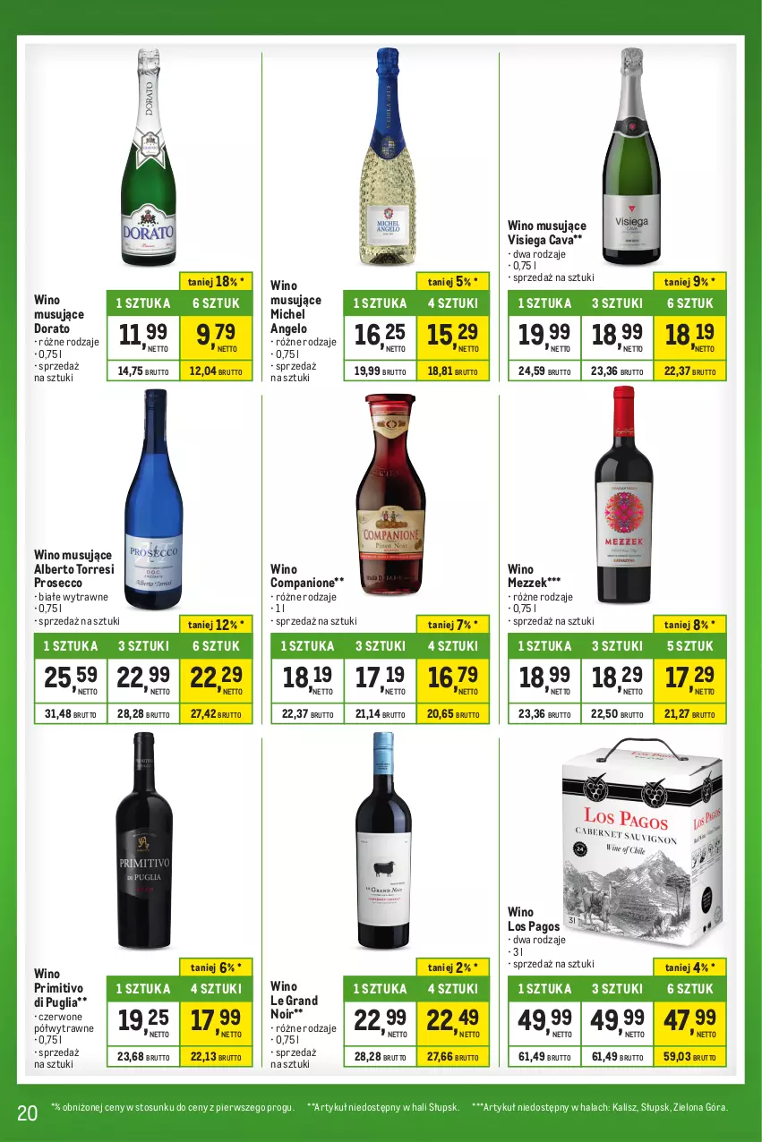 Gazetka promocyjna Makro - Kupujesz więcej płacisz mniej - oferta z alkoholem - ważna 20.02 do 18.03.2024 - strona 20 - produkty: AniOne, Gra, Mus, Prosecco, Wino, Wino musujące
