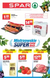 Gazetka promocyjna Spar - Eurospar - Gazetka - ważna od 04.05 do 04.05.2021 - strona 1 - produkty: Piwo, Kawa mielona, Kawa, Kiełbasa podwawelska, Wawel, Mocca Fix Gold, Woseba, Kiełbasa, Olewnik