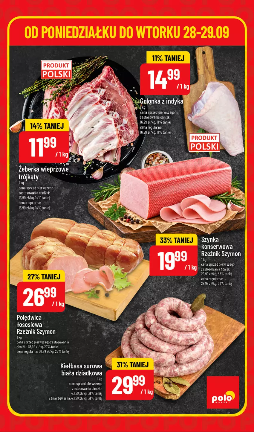 Gazetka promocyjna PoloMarket - Katalog Superhity - ważna 28.09 do 29.09.2026 - strona 3 - produkty: Ser, Sos, Szynka, Szynka konserwowa