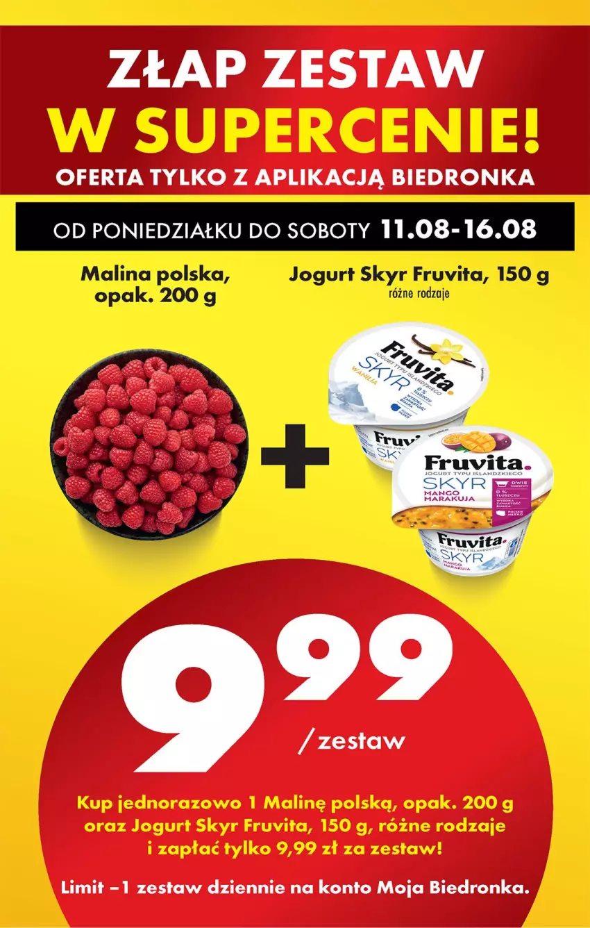 Gazetka promocyjna Biedronka - Od Poniedziałku - ważna 11.08 do 16.08.2025 - strona 82 - produkty: Jogurt