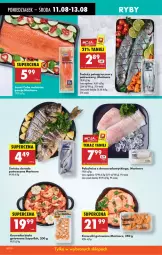 Gazetka promocyjna Biedronka - Od Poniedziałku - Gazetka - ważna od 16.08 do 16.08.2025 - strona 30 - produkty: Polędwica, Por, Pstrąg tęczowy, Mola, Pstrąg, Krewetki, Dorsz