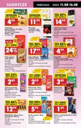 Gazetka promocyjna Biedronka - Od Poniedziałku - Gazetka - ważna od 16.08 do 16.08.2025 - strona 45 - produkty: Ciastka, Sok, Ser, Prince Polo, Praliny, Jeżyki, Czekolada mleczna, Mleczko, Burger, Czekolada, Galaretka, Ptasie mleczko, Deser, Gala, Lindt