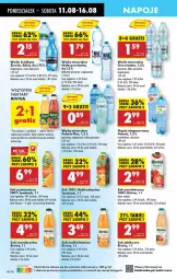 Gazetka promocyjna Biedronka - Od Poniedziałku - Gazetka - ważna od 16.08 do 16.08.2025 - strona 48 - produkty: Woda zrodlana, Nałęczowianka, Sok, Por, Gra, Rama, Napoje, LANA, Leon, Tymbark, Sok pomidorowy, Woda mineralna, Napój niegazowany, Woda, Napój, Cisowianka, Nektar, Fa